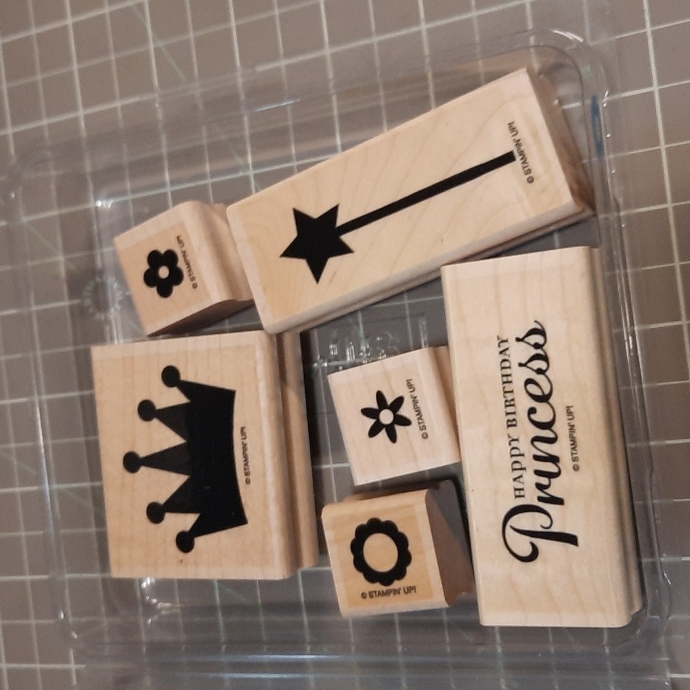 Princess Time Rubber Stampin Up set